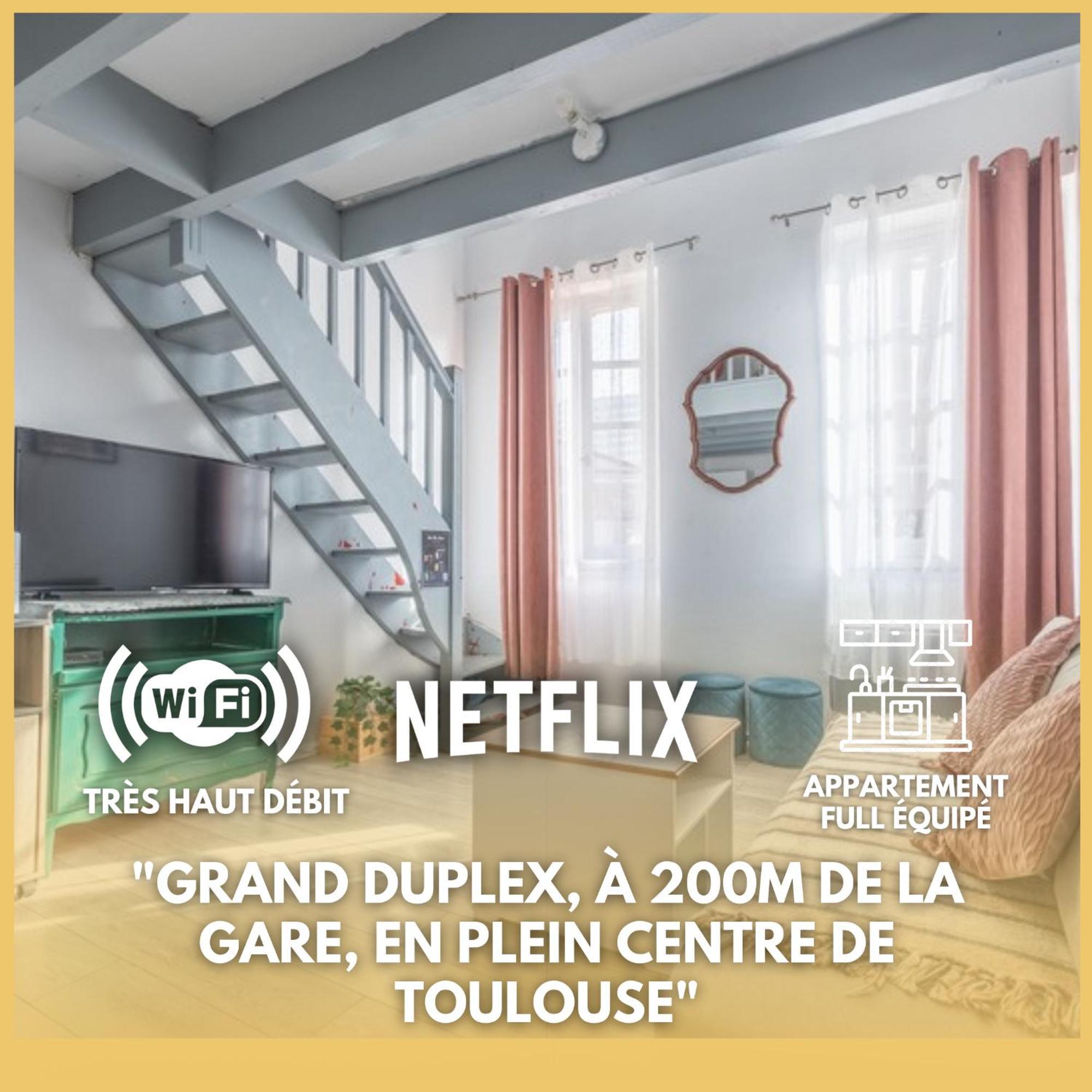 Grand Duplex Centre - Gare Apartment ตูลูส ภายนอก รูปภาพ